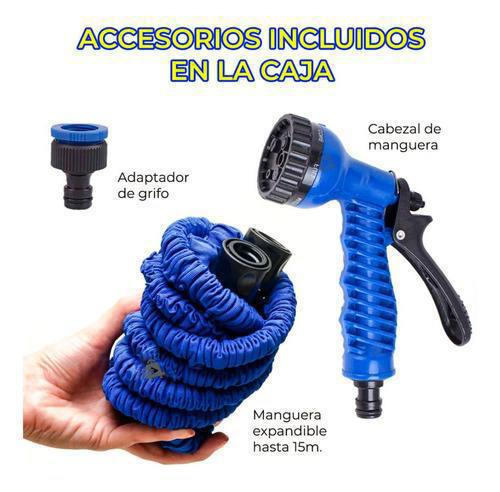Manguera Expandible 15m 1.0 JARDIN