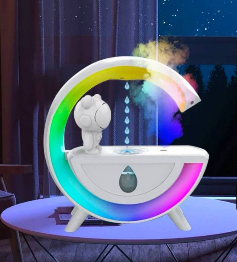 Altavoz + humidificador en diseño único tipo "antigravedad" con efectos de luz RGB 10.0 HOGAR