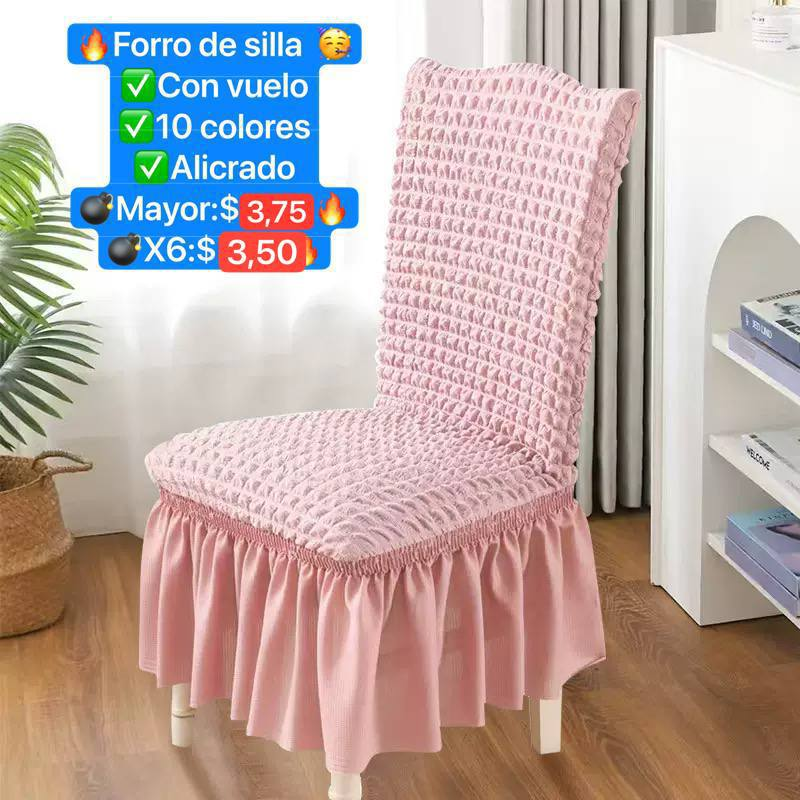 Forros de Silla con Vuelo Decorativos 8.0 HOGAR