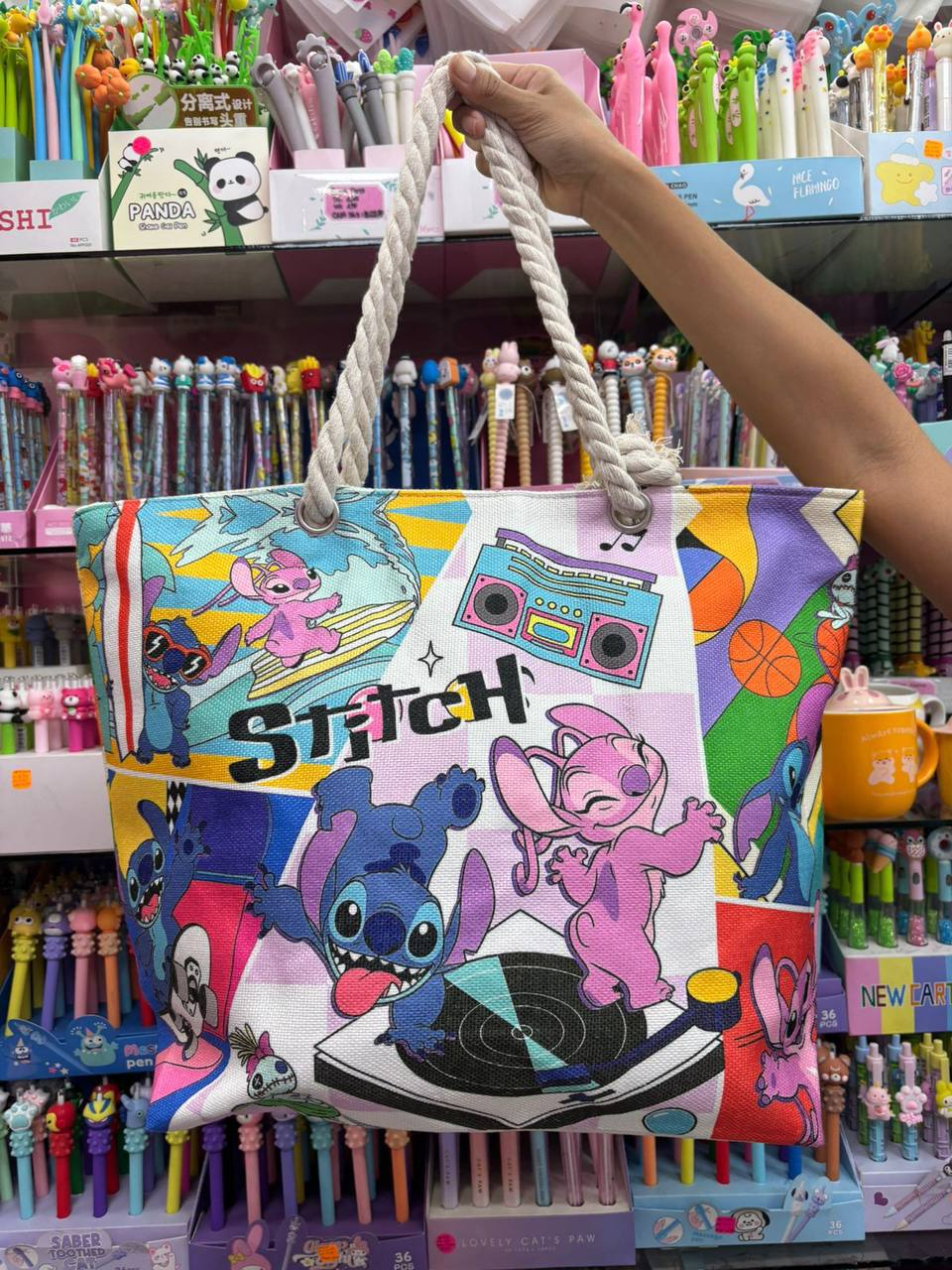 Z-Bolso de Stitch 8.0