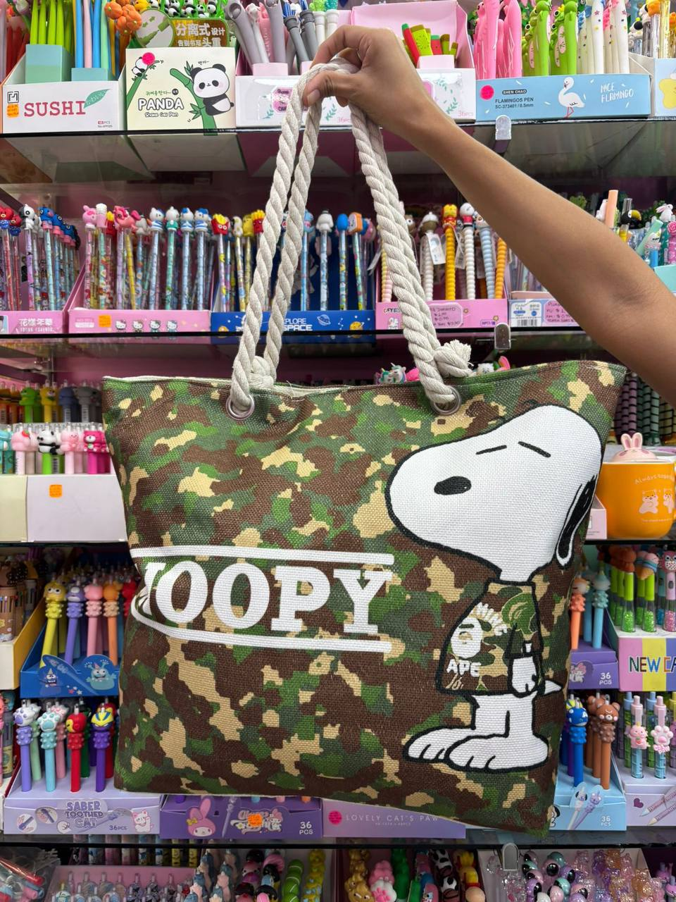 Z-Bolso de Snoopy 8.0