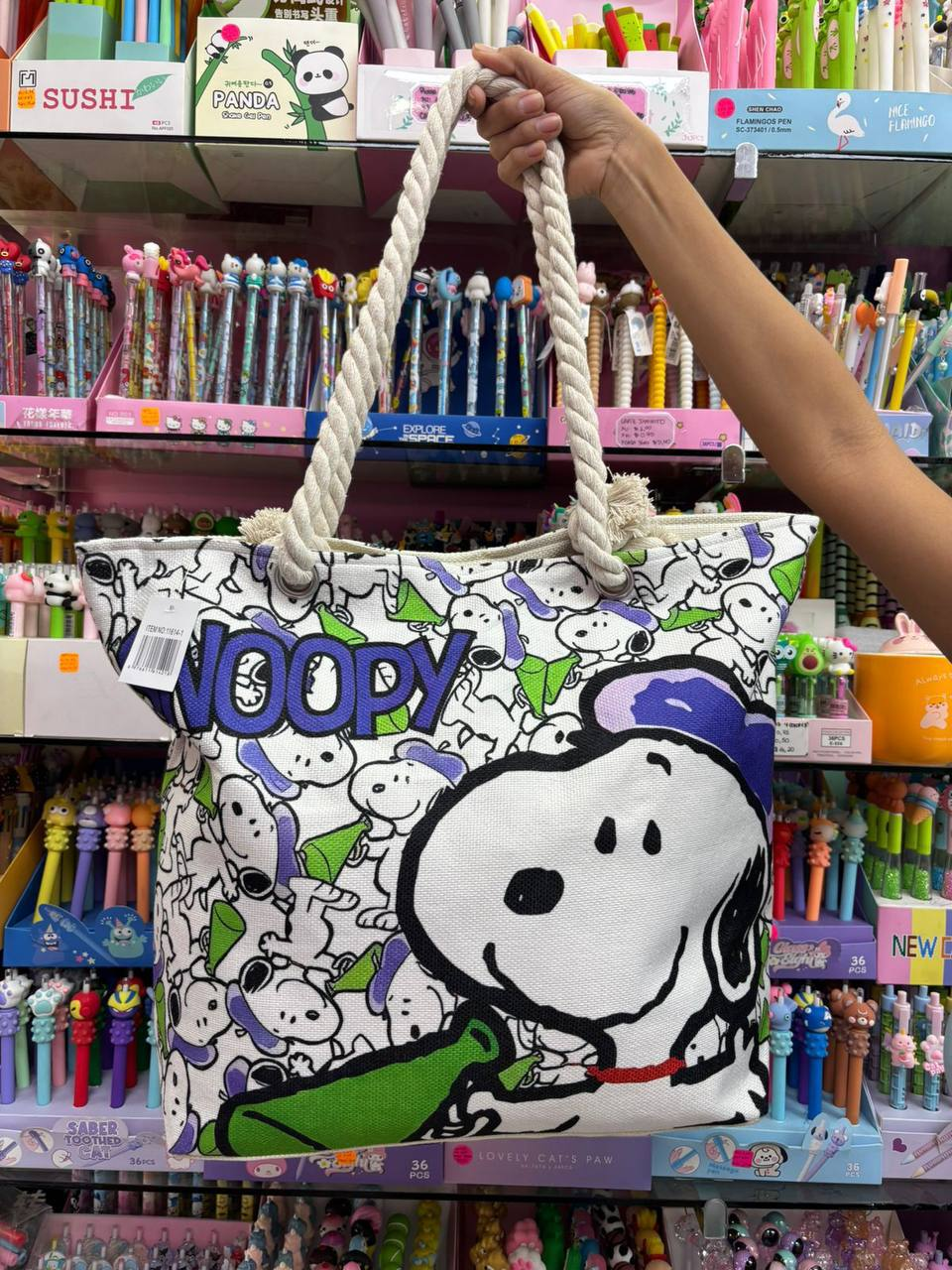 Z-Bolso de Snoopy 8.0