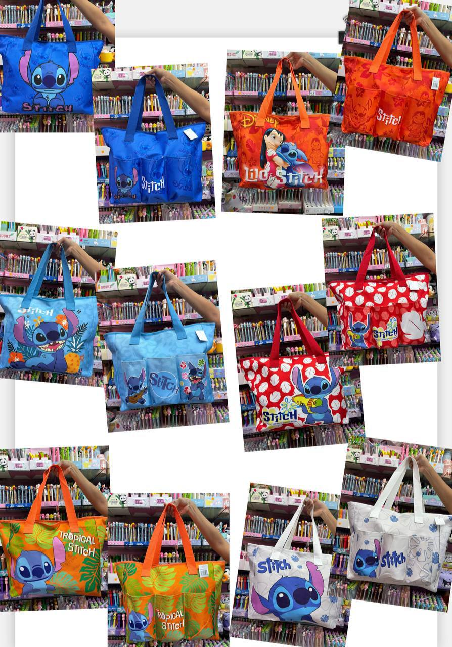 Z-Bolso de Stitch en Lona