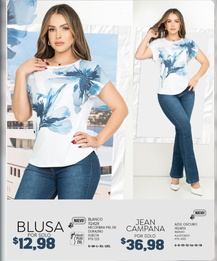Jean Campana R5 ROPA DE MUJER