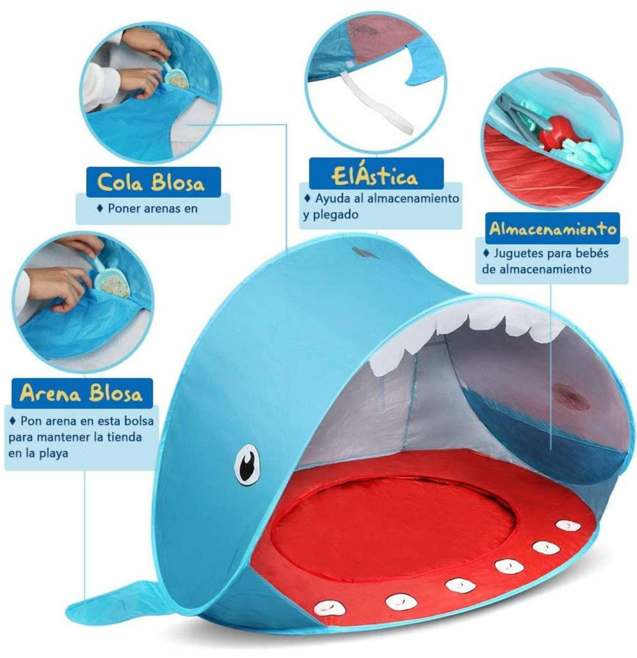 Carpa de Playa Infantil 21.0