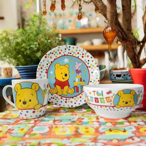 Vajilla Infantil de Ceramica (3 Piezas) 21.0 HOGAR