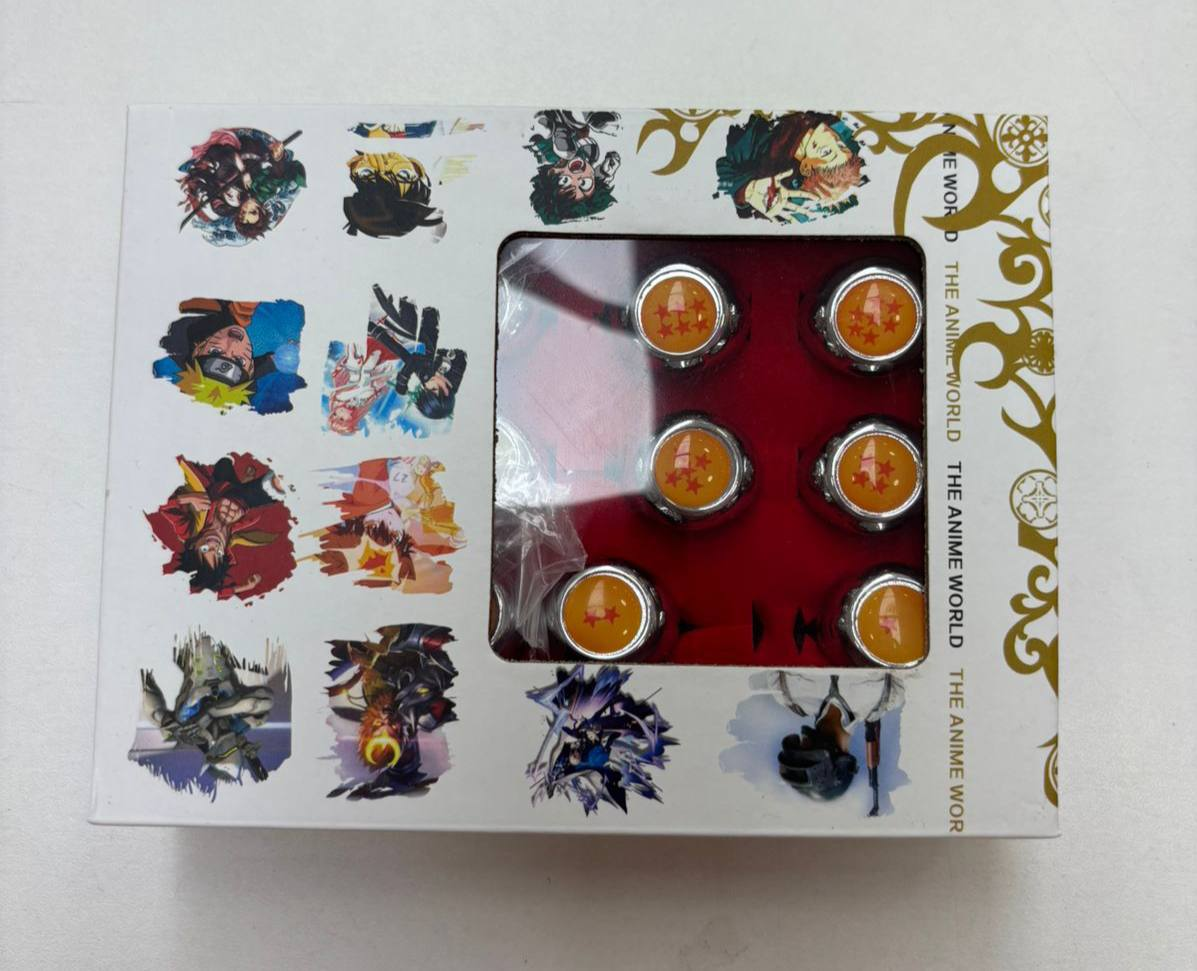 Set de Anillos y Cadena con Diseño de Dragón 8.0 COLECCIONABLES