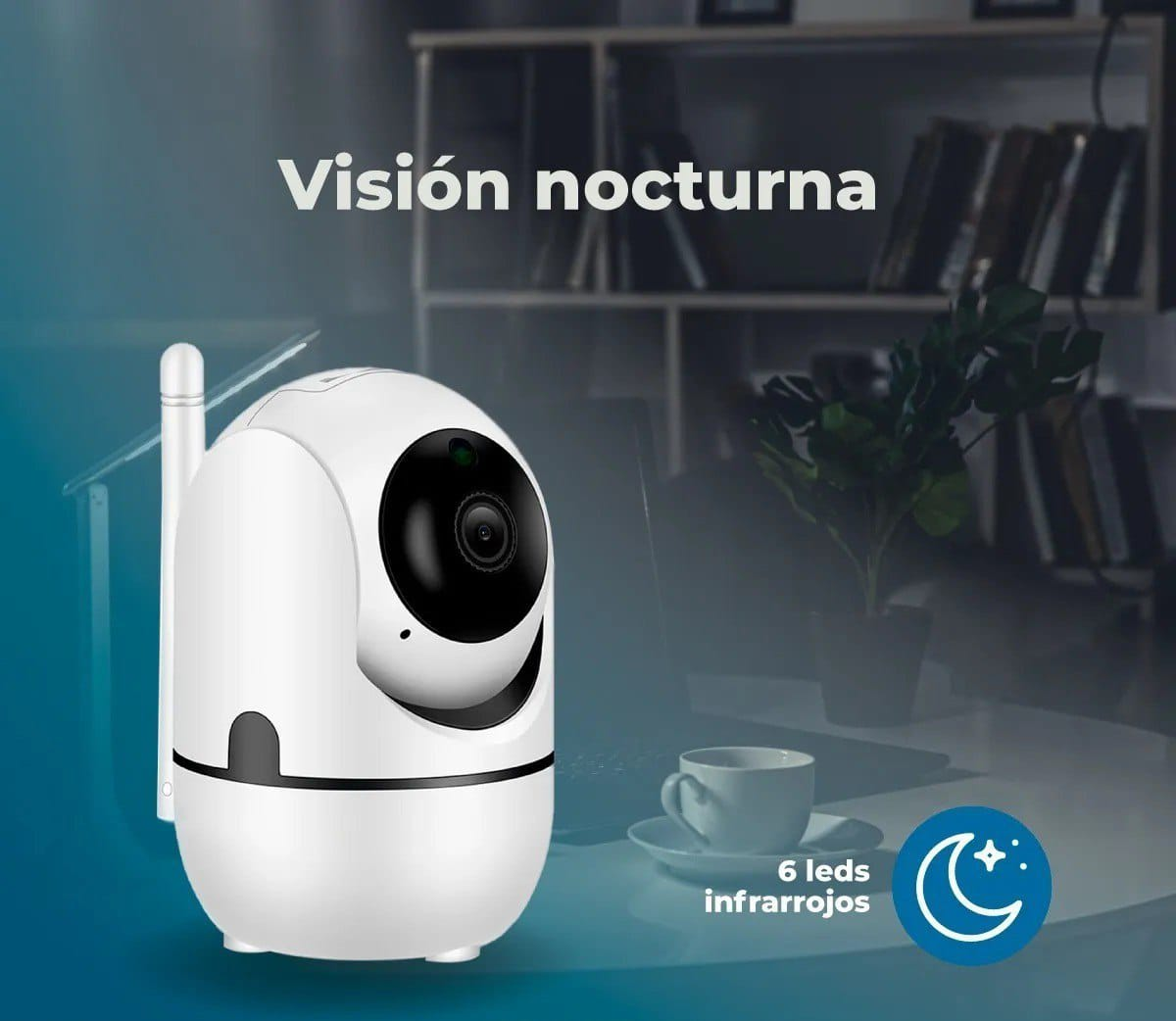 Cámara de Seguridad Interior 360° 23.0 TECNOLOGIA