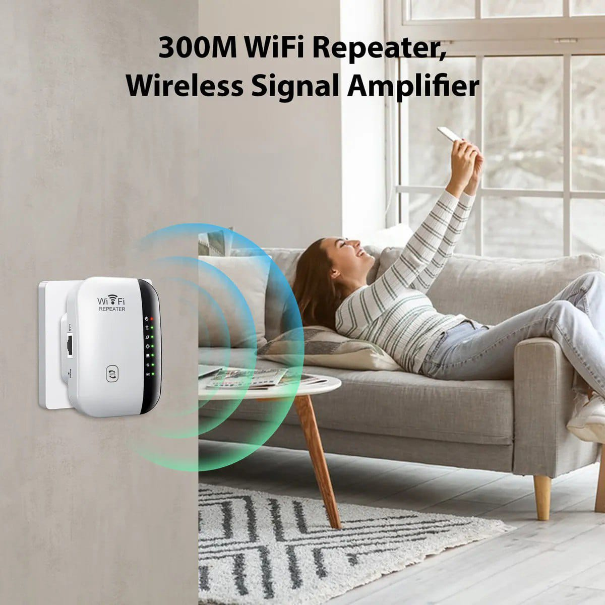 Repetidor WiFi 300 Mbps 23.0 TECNOLOGIA