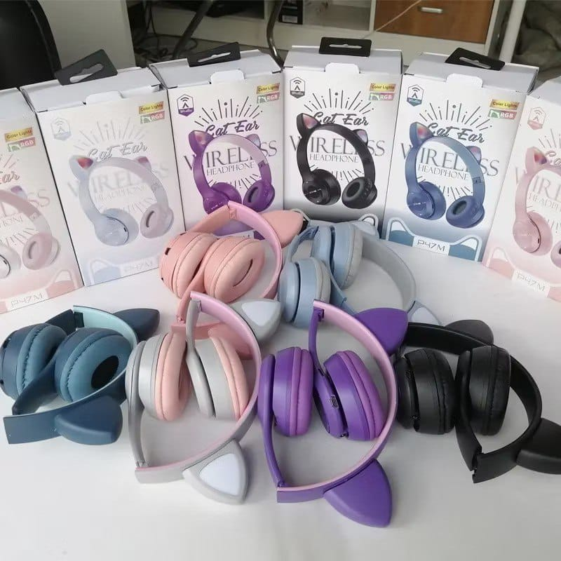 Audífonos Bluetooth P47M Gatito 23.0 TECNOLOGIA