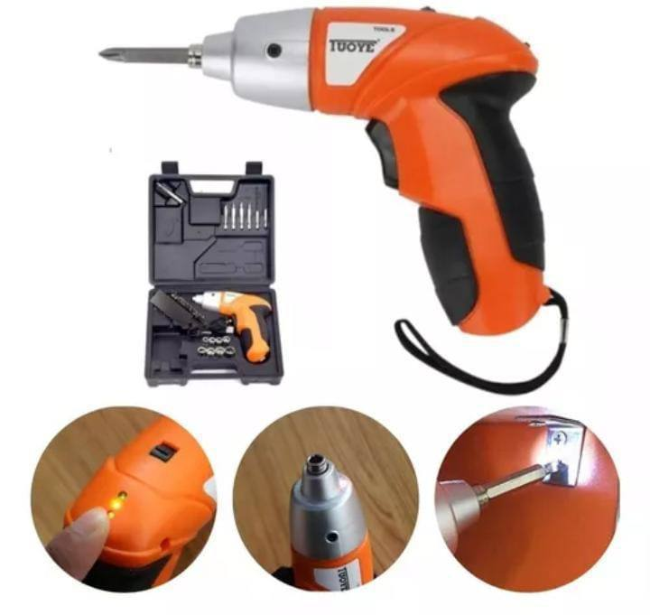 Destornillador Inalámbrico Recargable 45PCS Tuye+Tools 8.0 HERRAMIENTAS
