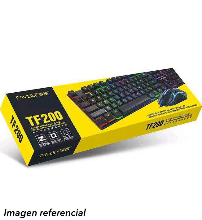 Teclado y Mouse con Luz 13.0 TECNOLOGIA