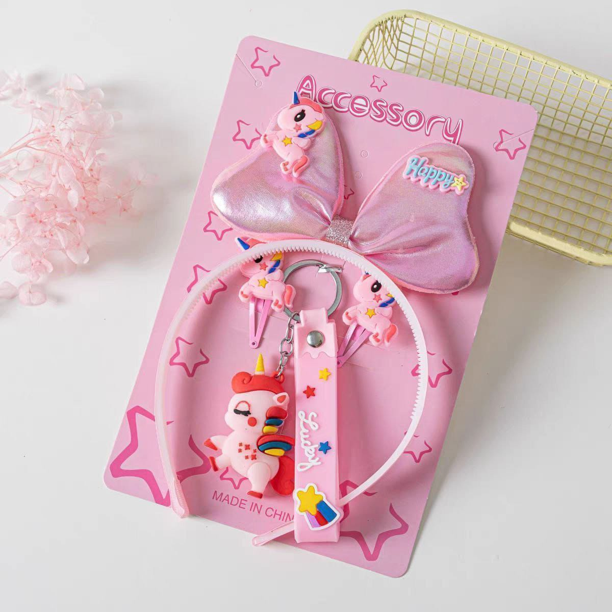Set de Vinchas con llavero Kawai