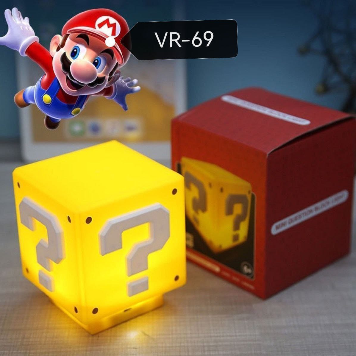 Lampara Tematica Mario Bross 3.0 INFANTIL