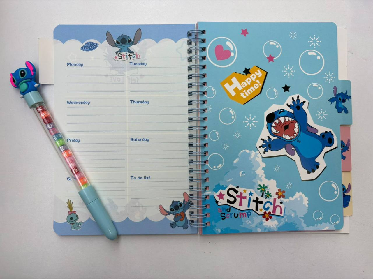 Agenda con Pluma 8.0 INFANTIL -PAPELERIA