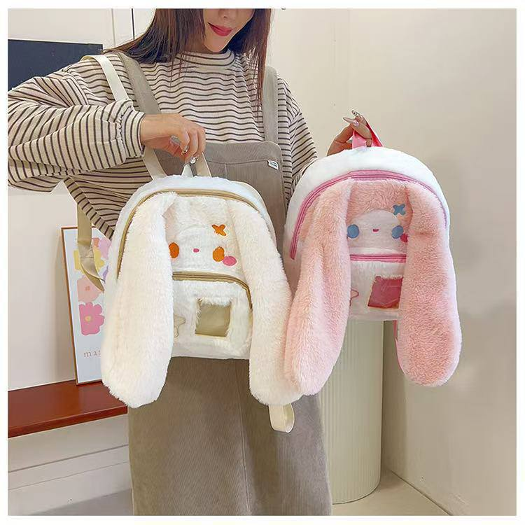 Mochila Orejona de Felpa 14.0