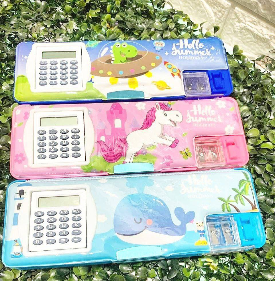 Cartuchera con Calculadora 13.0 PAPELERIA - INFANTIL