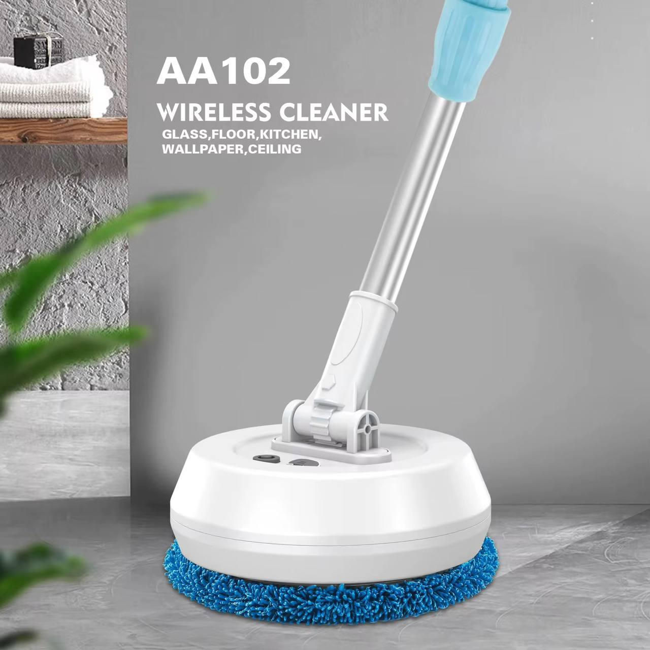 Trapeador Eléctrico Ajustable Giratorio 13.0 HOGAR