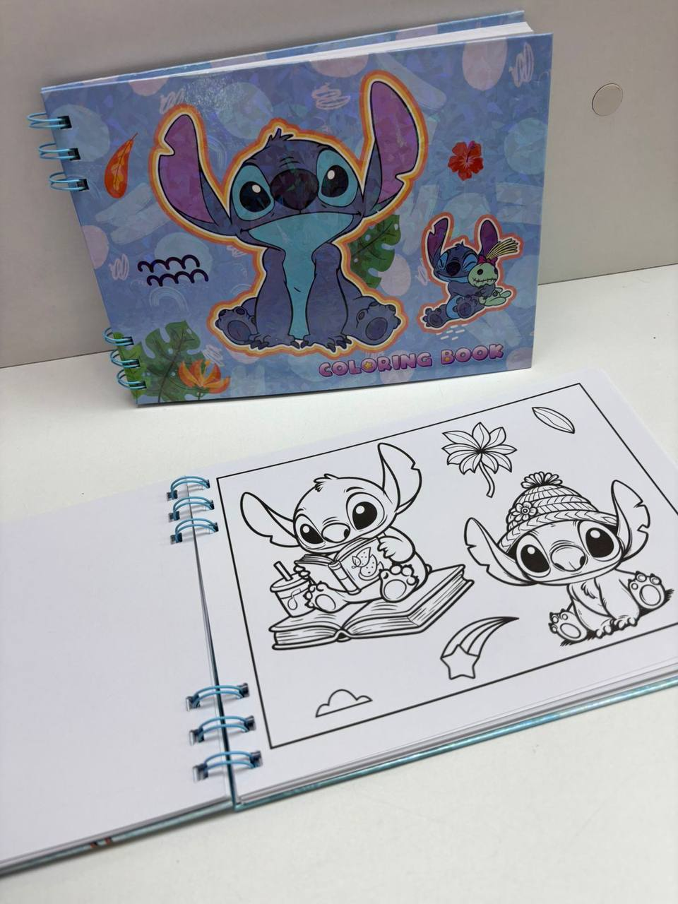 Libreta para Colorear con Diseño de Stitch 8.0 PAPELERIA