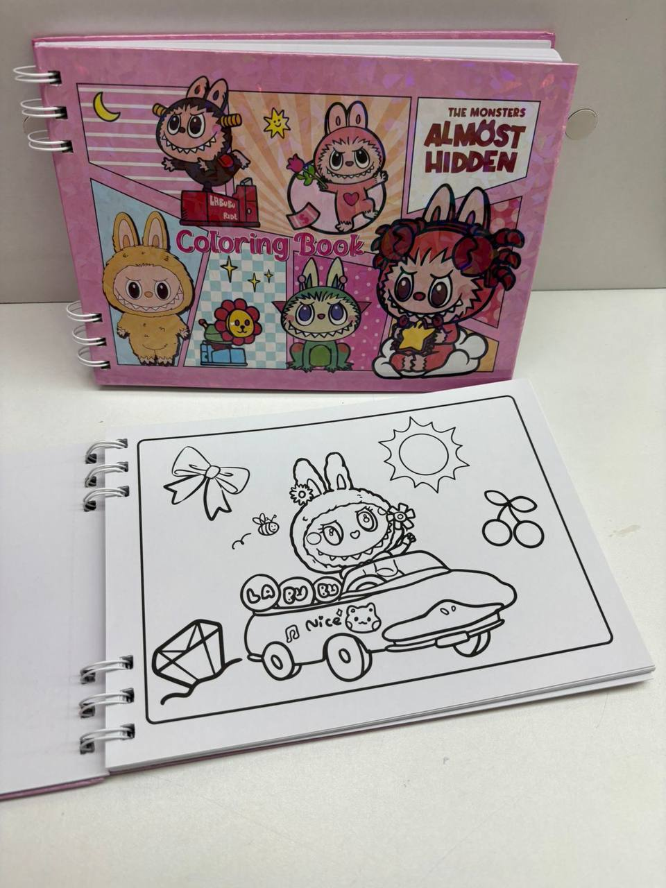 Libreta para Colorear Labubu 8.0 PAPELERIA