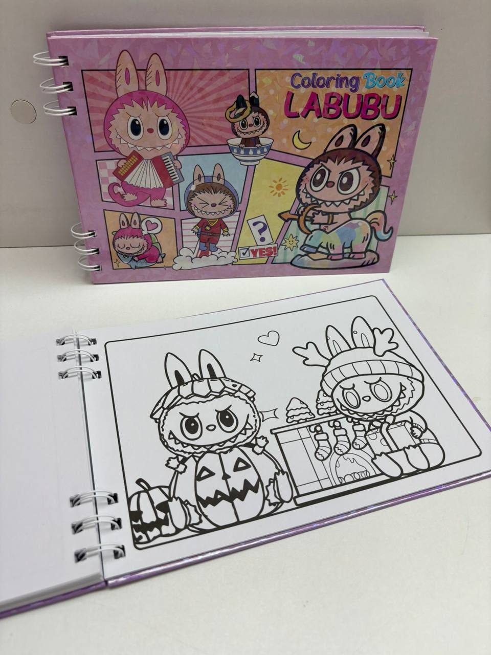Libreta para Colorear Labubu 8.0 PAPELERIA
