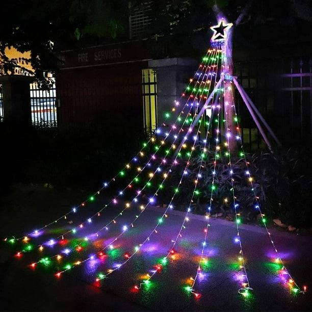 Estrella Cascadas de Luces para Árbol de Navidad 25.0