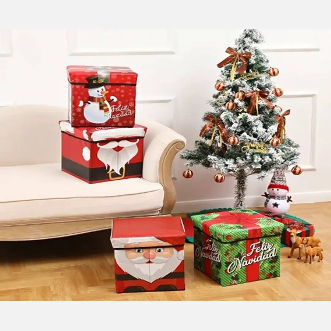Caja Navideña Plegable 25.0 NAVIDAD
