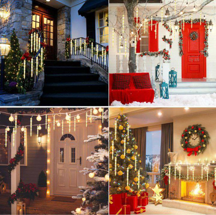 Guirnalda con 8 Colgantes LED 13.0 NAVIDAD