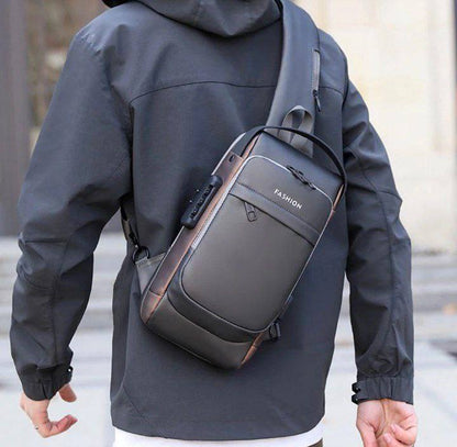 Bolso Cruzado Unisex con USB 1.0