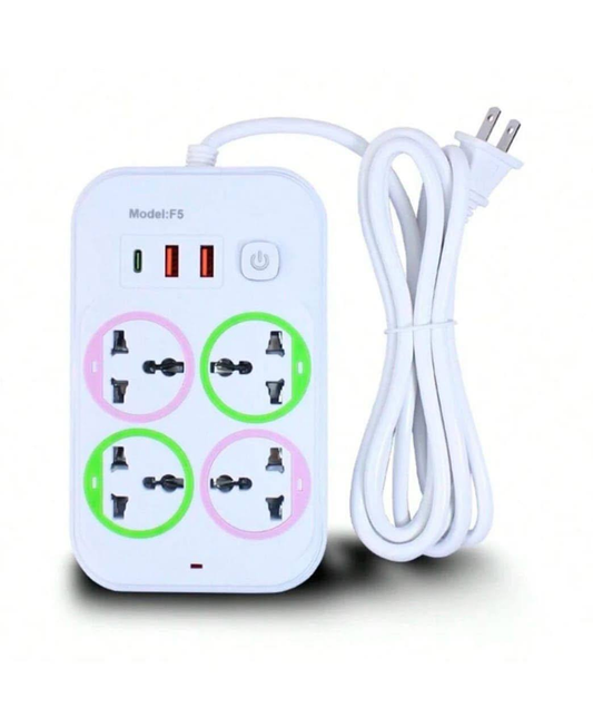 Regleta Multifuncional con USB  1.0