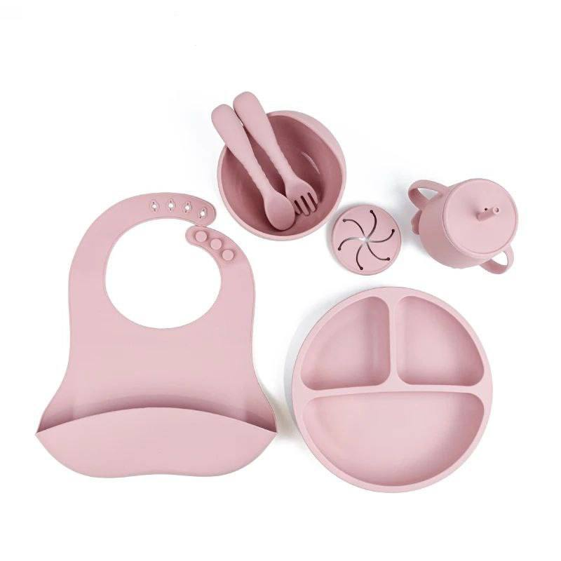 Set de Utensilios para Bebé en Silicona 1.0
