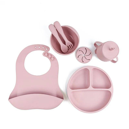 Set de Utensilios para Bebé en Silicona 1.0