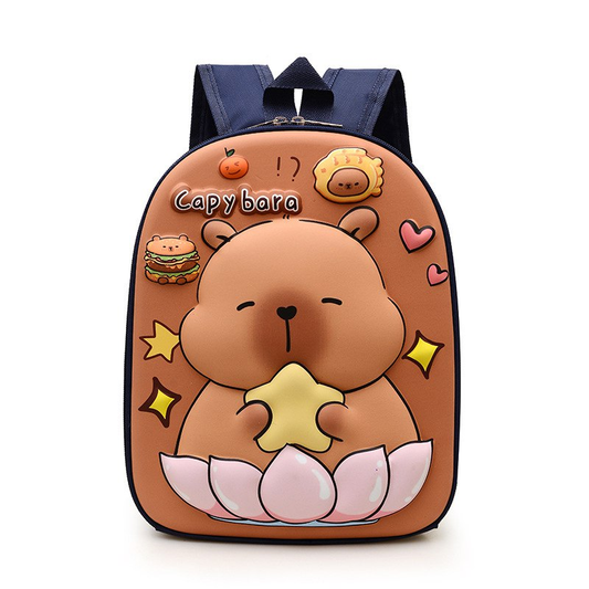 Mochila Infantil de Capibara 3D -2-009
