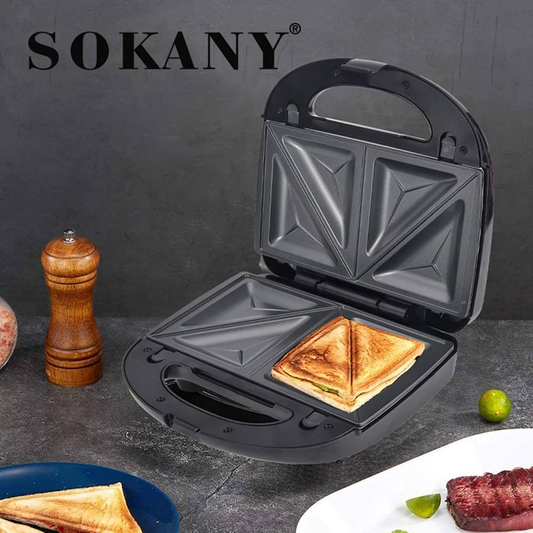 Sanduchera Sokany 2 en 1  3.002