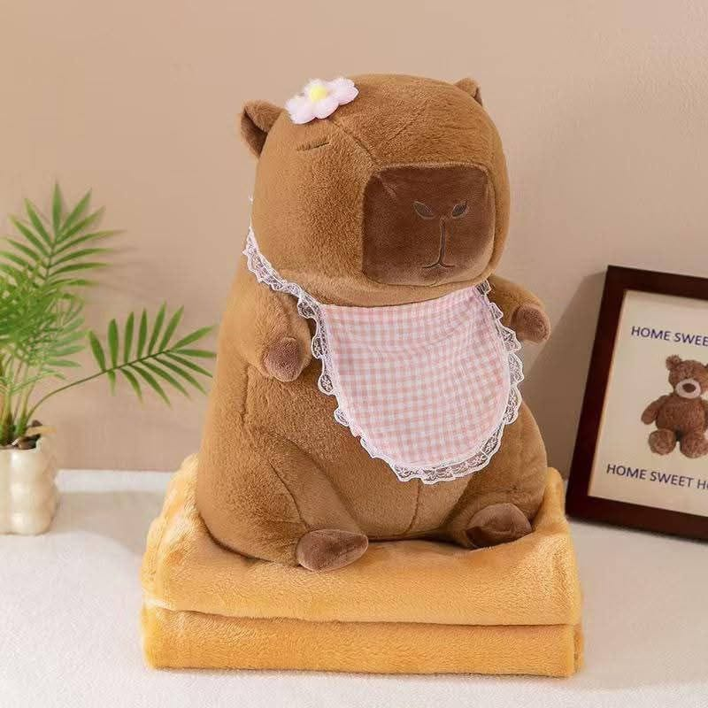 Peluche Capibara con Manta 2.0036