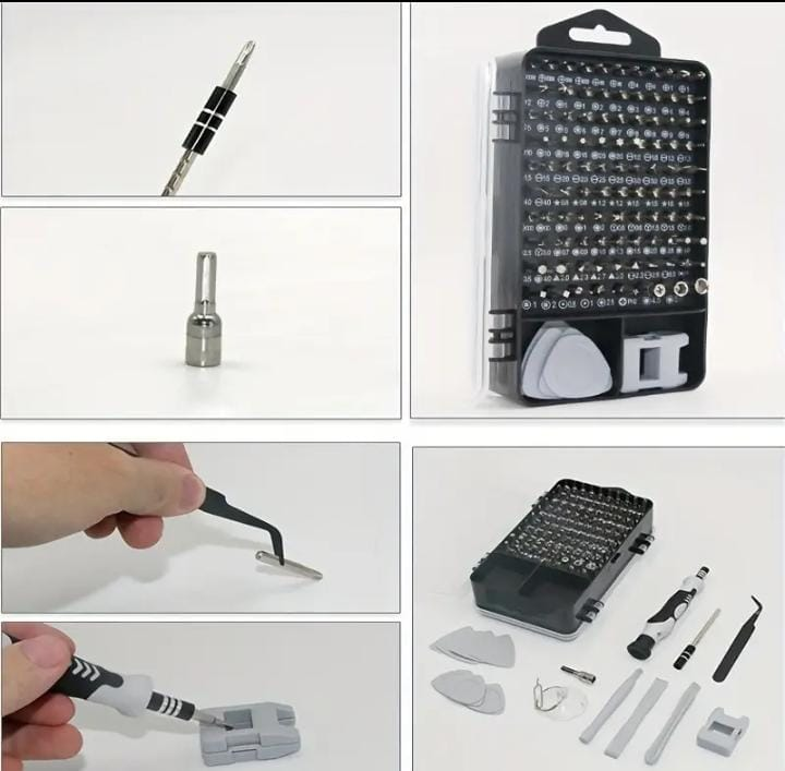 Kit de Herramientas 117pcs para PC, Teléfono y Computadora  2.0