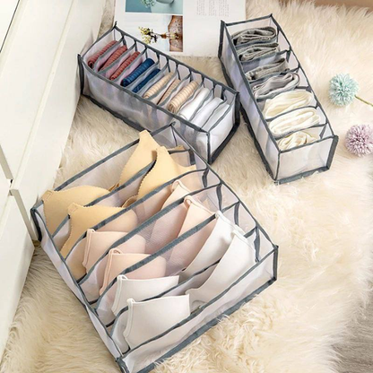 Set de 3 Organizadores para Ropa Interior 2.0