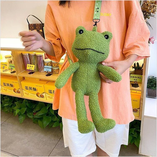Bolso Bandolera de Rana Verde