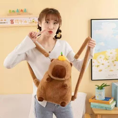 Mochila Peluche Capibara 4.0