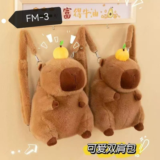 Mochila Peluche Capibara 4.0