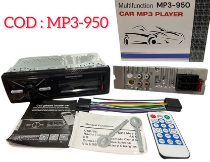 Reproductor Bluetooth para Auto (MP3/TF/USB/FM) 🚗🎶5.0