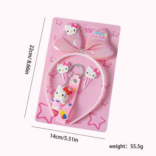 Set Kawaii de Vinchas + Diadema + Llavero (BS-1) 🎀🔑 3.0