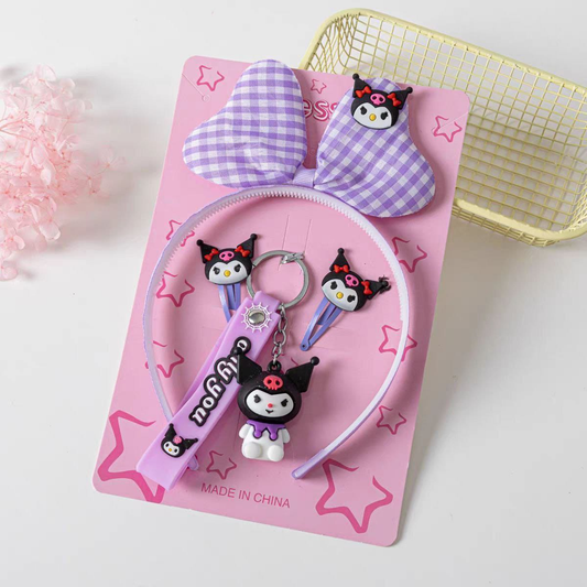 Set Kawaii de Vinchas + Diadema + Llavero (BS-1) 🎀🔑 3.0