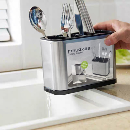 Escurridor de cucharas de acero inoxidable 2.0