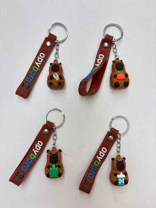 Set de 12 Llaveros Capibara 8.0