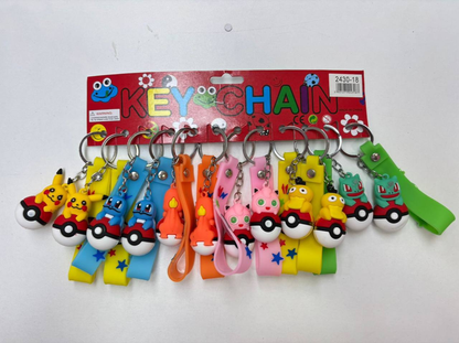 Set de 12 Llaveros tematicos 8.0