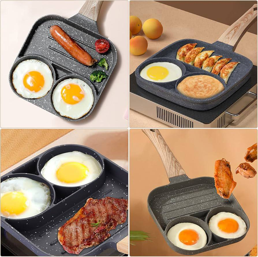 Sartén de 3 Divisiones (Multiusos) 8.0  COCINA