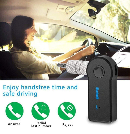 Adaptador Auxiliar Bluetooth Inalambrico 9.0 VEHICULOS