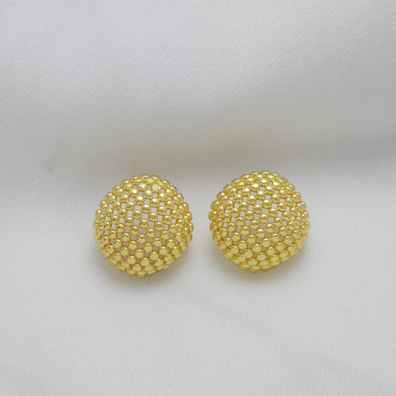 Aretes Golfied 18K B1