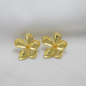 Aretes Golfied 18K B1